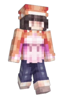 peasay Minecraft avatar full body