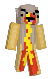 pedowel Minecraft avatar full body