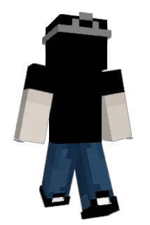 peepean Minecraft avatar full body