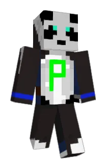 pellopanda Minecraft avatar full body