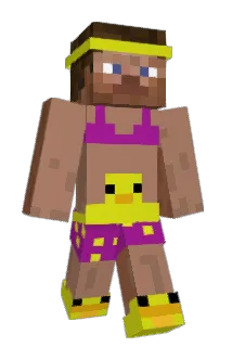 penguinolol Minecraft avatar full body