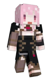 pentyamin Minecraft avatar full body