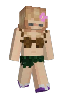 peonypot Minecraft avatar full body
