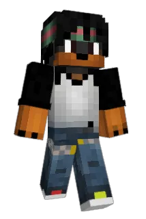perdeu Minecraft avatar full body