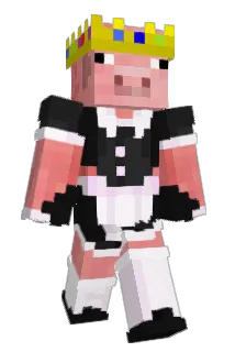 perimortern Minecraft avatar full body