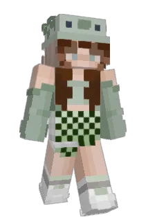 periwinkleari Minecraft avatar full body