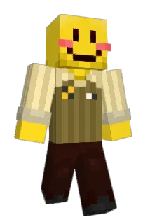 pesterP Minecraft avatar full body