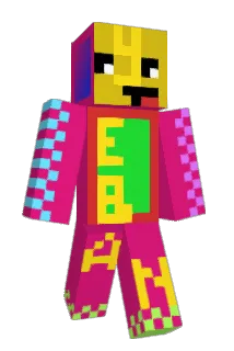 pfonk Minecraft avatar full body