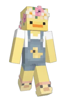 phamburger Minecraft avatar full body