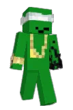 phrigerator Minecraft avatar full body