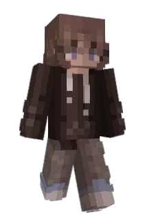 phsycing Minecraft avatar full body