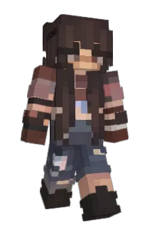 piesangskelet Minecraft avatar full body