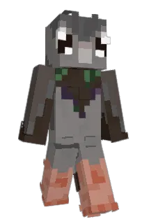 pigeonMCgraw Minecraft avatar full body
