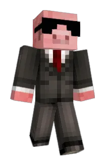 piginater Minecraft avatar full body