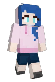 pigsora Minecraft avatar full body