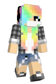 piikachiu Minecraft avatar full body