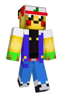 pikachuyoutuber0 Minecraft avatar full body