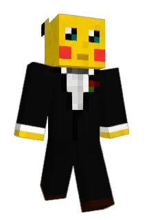 pikatch Minecraft avatar full body