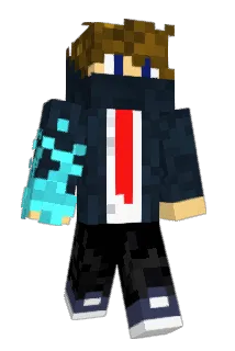 pikaxe Minecraft avatar full body
