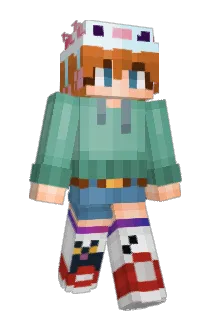 pikibibi Minecraft avatar full body