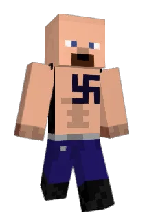 pikoparno Minecraft avatar full body