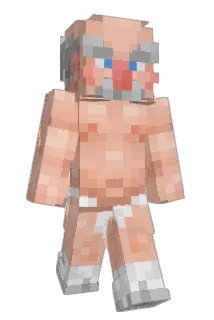 pilotas Minecraft avatar full body