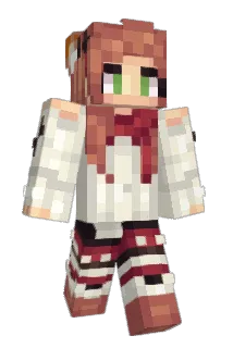pilounette Minecraft avatar full body