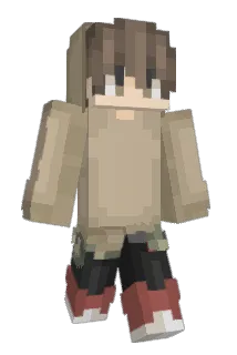 pinegod Minecraft avatar full body