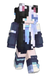 ping500ms Minecraft avatar full body