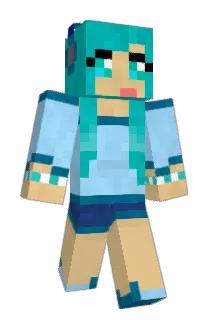 pingvinka Minecraft avatar full body