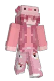 pink0d Minecraft avatar full body