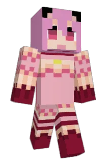 pink_pixels Minecraft avatar full body