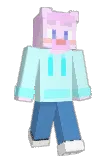 pinkatty Minecraft avatar full body
