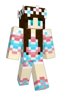 pinkbubbles_06 Minecraft avatar full body