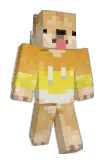 pinkchoco Minecraft avatar full body