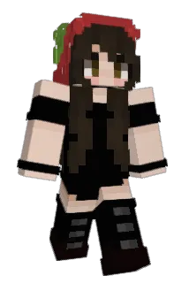 pinkheartt Minecraft avatar full body