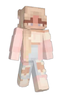 pinklox Minecraft avatar full body