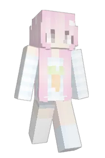 pinkmourning Minecraft avatar full body