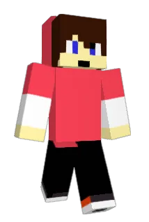 pinksnown Minecraft avatar full body