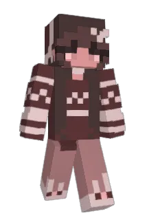 pinktink Minecraft avatar full body