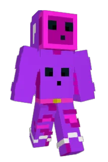 pinktoxicslime Minecraft avatar full body