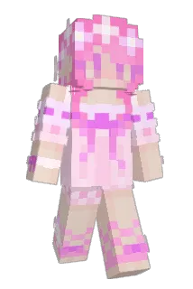 pinkybeeppy Minecraft avatar full body
