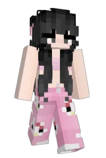 pipachana Minecraft avatar full body
