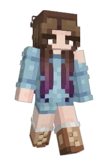 pipilux Minecraft avatar full body