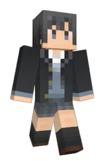 pipisuke Minecraft avatar full body