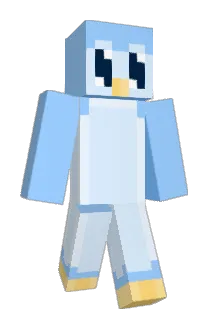 pipski Minecraft avatar full body