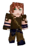 piratpunk Minecraft avatar full body