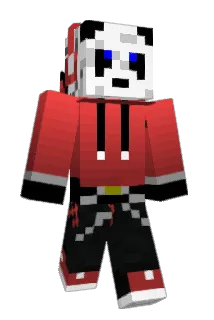 pissedIpanda Minecraft avatar full body