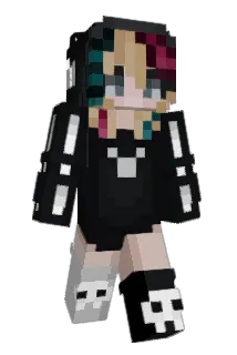 pistolKitty Minecraft avatar full body