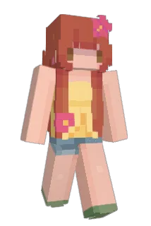 pixelchic Minecraft avatar full body